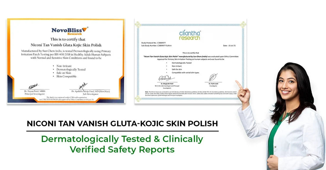 Is Niconi Tan Vanish Dermatologically Tested? Full Safety Guide