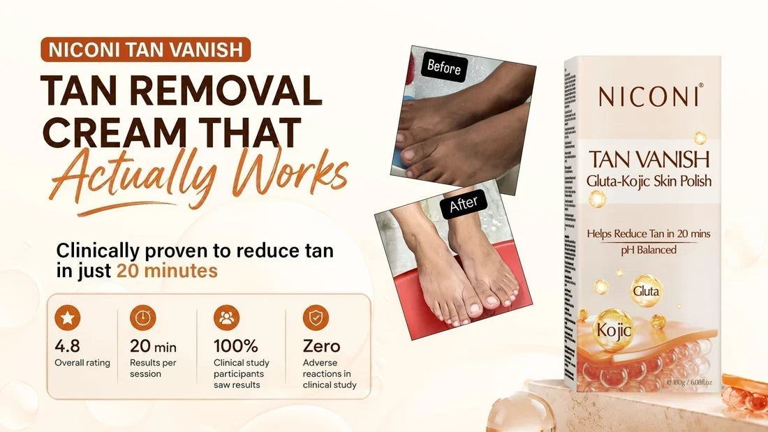 Tan Removal Cream That Actually Works: Niconi Tan Vanish Review