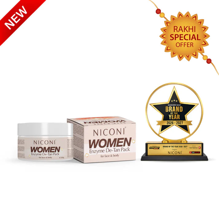 Niconi Women Enzyme De-Tan Pack For Face & Body-(300g)