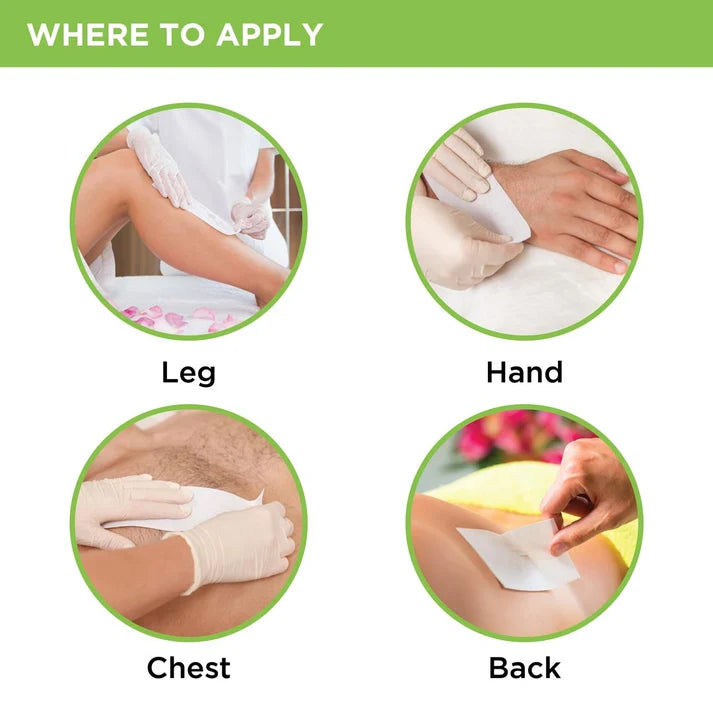 NICONI Painless Liposoluble Hair Removal Wax (Green Apple) 700gms